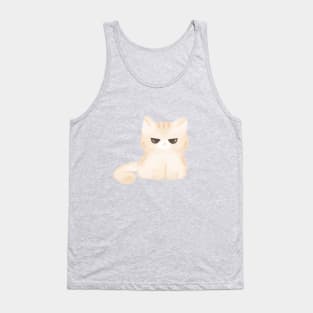 Cute little chonky angry cat Tank Top